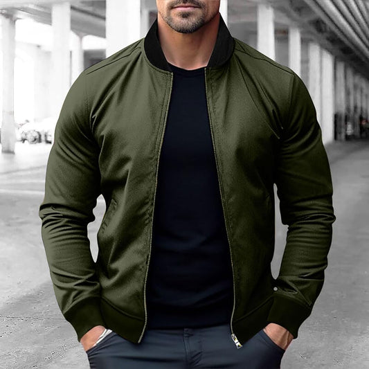MA CLOTHING Article  #2414 Men's Basic Bomber Jacket